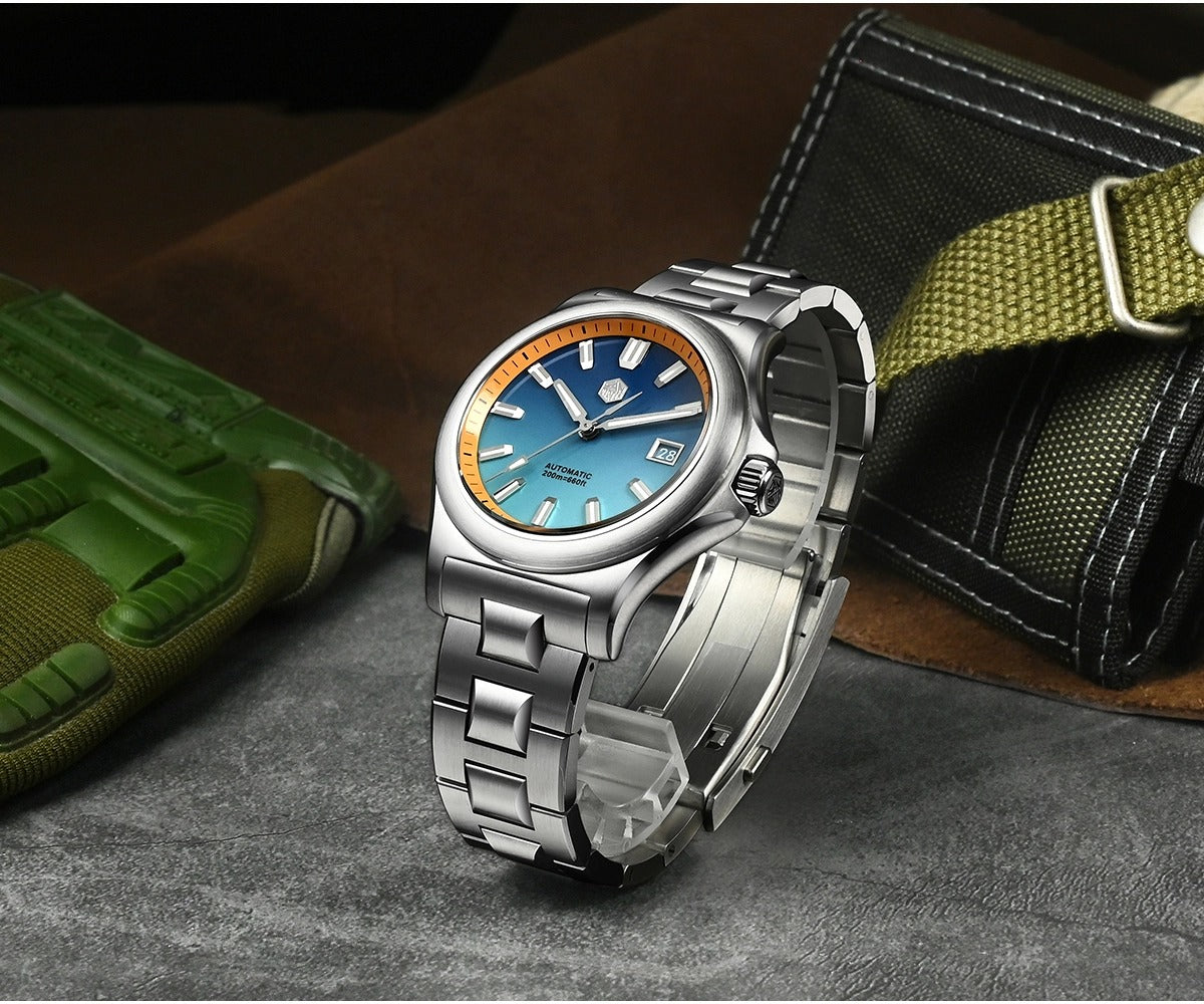 San Martin 41mm Miyota 9015 Automatic Mechanical Watches SN0119