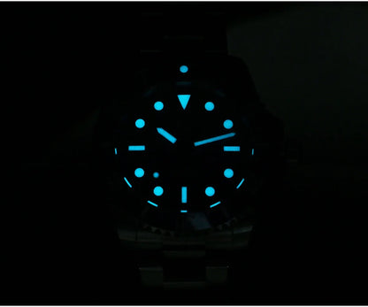 San Martin 38mm Enamel Gradient Wave Texture Dial Miyota 90S5 Diver Wristwatch SN0126-GS