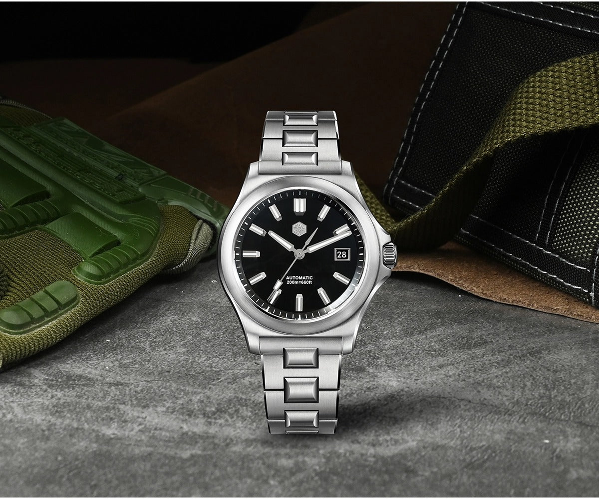 San Martin 41mm Miyota 9015 Automatic Mechanical Watches SN0119