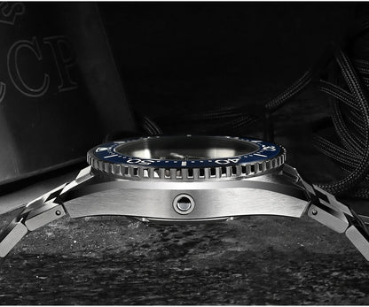 San Martin 41mm Diver Watch ST2130 Automatic Mechanical 600m SN0036