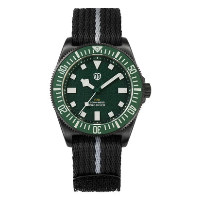 Watchdives 40mm EXD Titanium Diver Watch