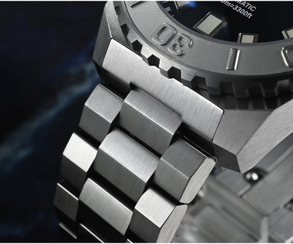 San Martin 1000m Deep Waterproof 43mm Men Diver Watch SN0147