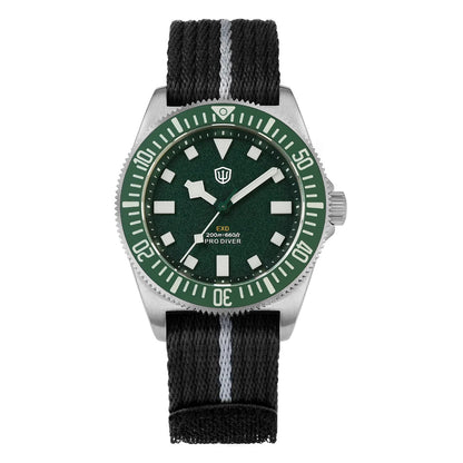 Watchdives 40mm EXD Titanium Diver Watch