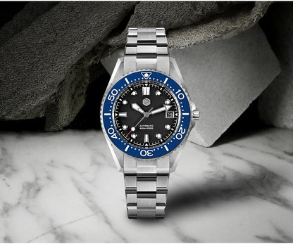 San Martin 41mm Diver Watch ST2130 Automatic Mechanical 600m SN0036