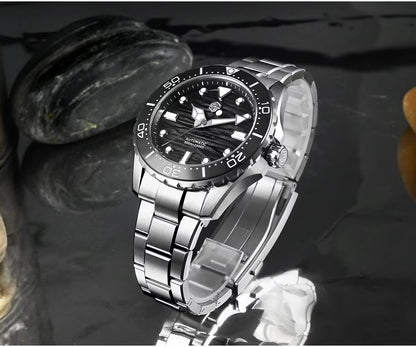 San Martin 40mm Diver 300m Men Watch ST2130 Automatic Mechanical SN0154