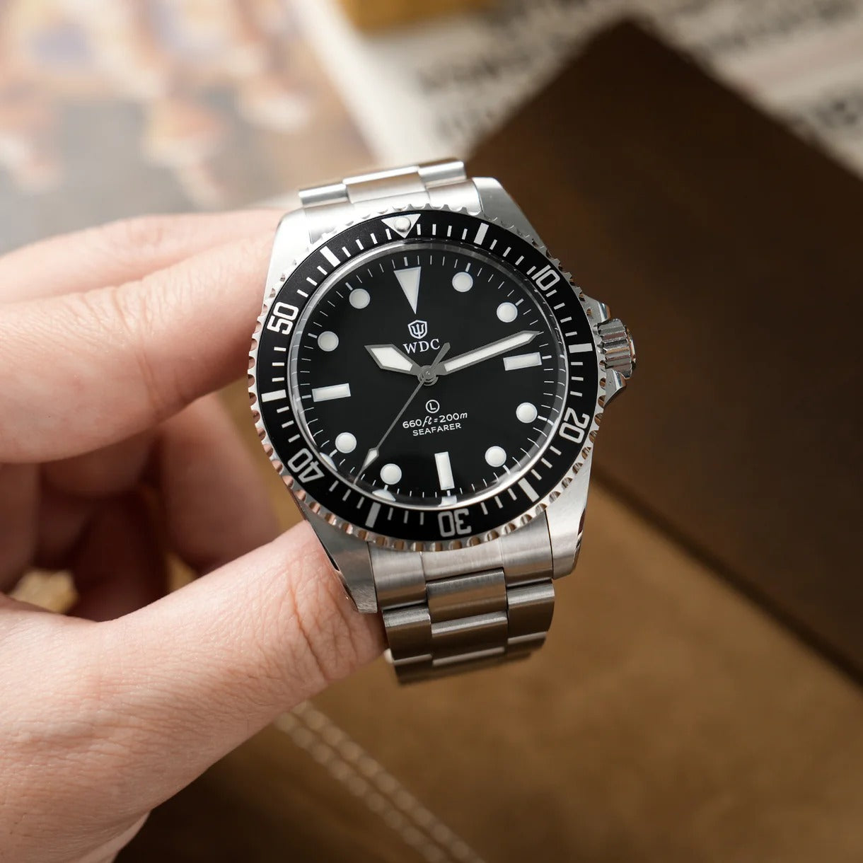 【手渡限定】DHD ウィルコＦ－１３ 5'8 Watchdives Seafarar WD5513Q 40mm VH31 Sub Diver Watch – San Martin