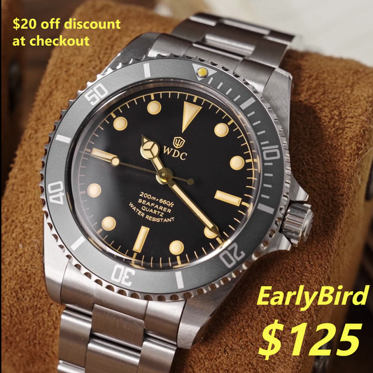 Watchdives Seafarar WD5513Q 40mm VH31 Sub Diver Watch