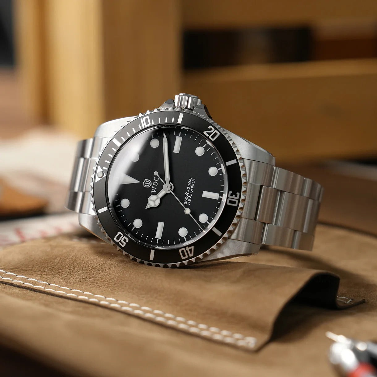 Watchdives Seafarar WD5513Q 40mm VH31 Sub Diver Watch