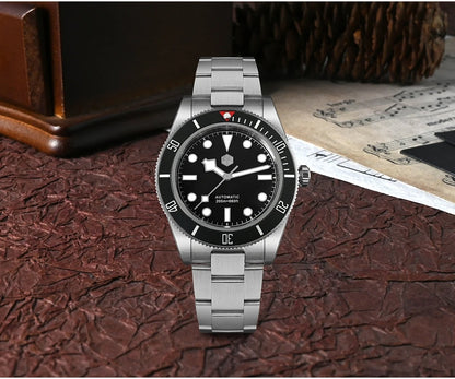 San Martin 40mm Retro Men Diver Watch NH35 Mechanical SN0008