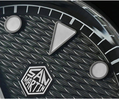 🔥11.11 Sale🔥San Martin 39mm Guilloche MOP Dial Miyota 90S5 Automatic Mechanical Watch SN0151