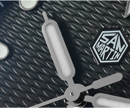 🔥11.11 Sale🔥San Martin 39mm Guilloche MOP Dial Miyota 90S5 Automatic Mechanical Watch SN0151