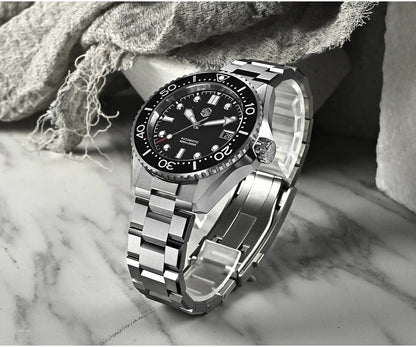 San Martin 41mm Diver Watch ST2130 Automatic Mechanical 600m SN0036