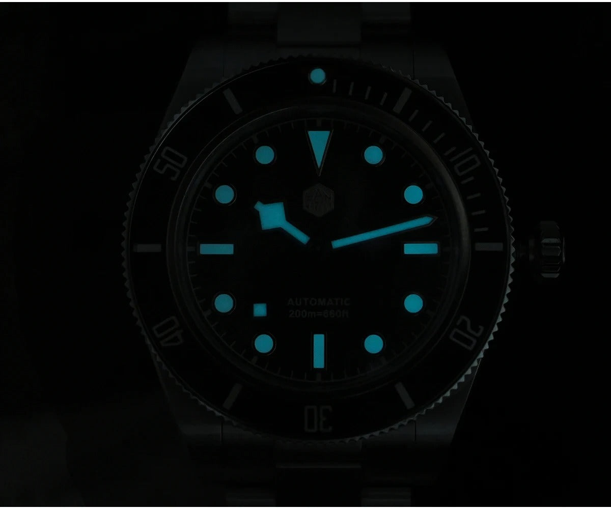 San Martin 40mm Retro Men Diver Watch NH35 Mechanical SN0008
