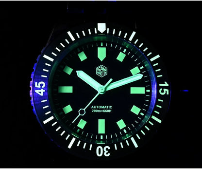 San Martin 1200HV Hardening Coating Full Luminous Watch SN0012