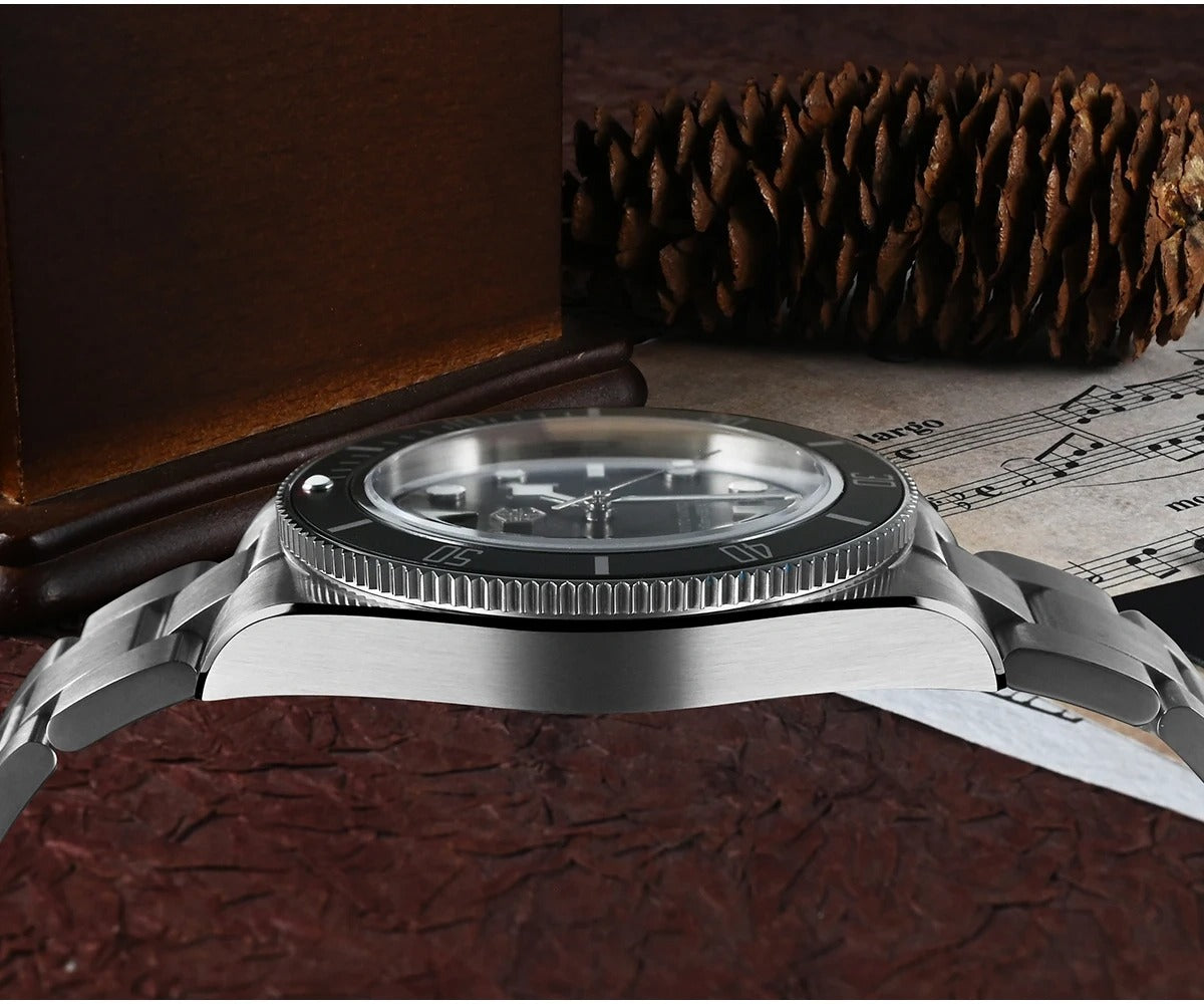 San Martin 40mm Retro Men Diver Watch NH35 Mechanical SN0008