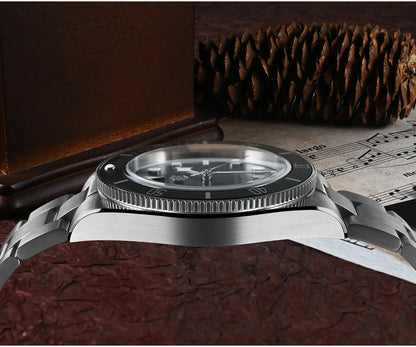 San Martin 40mm Retro Men Diver Watch NH35 Mechanical SN0008