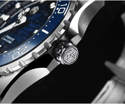 San Martin 40mm Diver 300m Men Watch ST2130 Automatic Mechanical SN0154