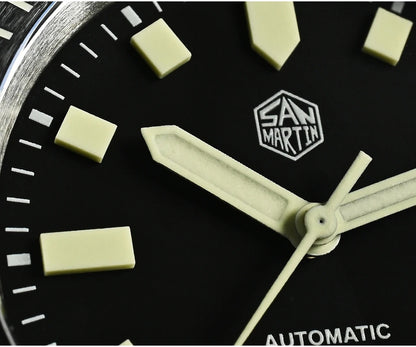 San Martin 1200HV Hardening Coating Full Luminous Watch SN0012