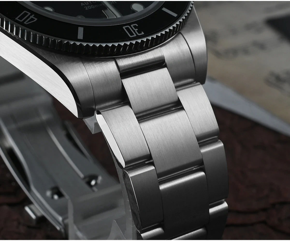 San Martin 40mm Retro Men Diver Watch NH35 Mechanical SN0008