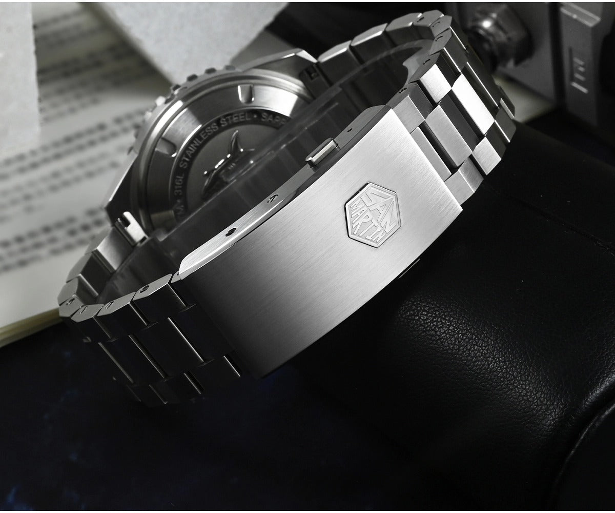 San Martin 1000m Deep Waterproof 43mm Men Diver Watch SN0147