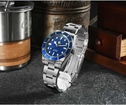 San Martin SN0138G 37mm ST2130 Vintage Diver Watch