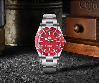 San Martin SN0138G 37mm ST2130 Vintage Diver Watch