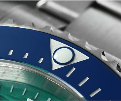 San Martin 38mm Enamel Gradient Wave Texture Dial Miyota 90S5 Diver Wristwatch SN0126-GS