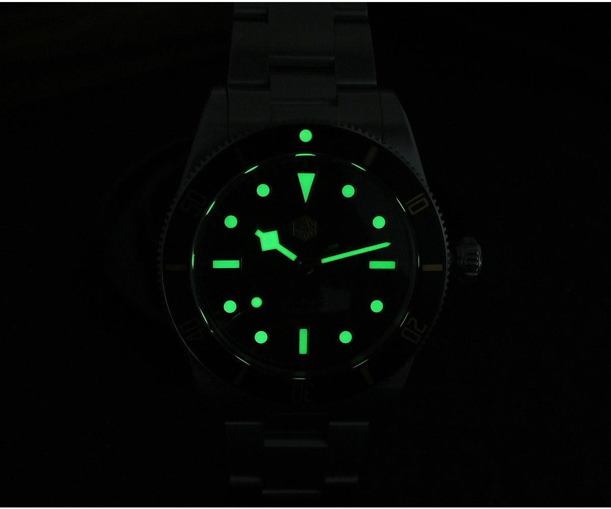 San Martin SN0138G 37mm ST2130 Vintage Diver Watch