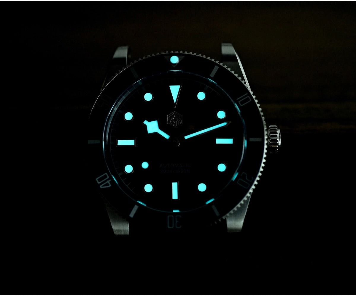 San Martin SN0138G 37mm ST2130 Vintage Diver Watch