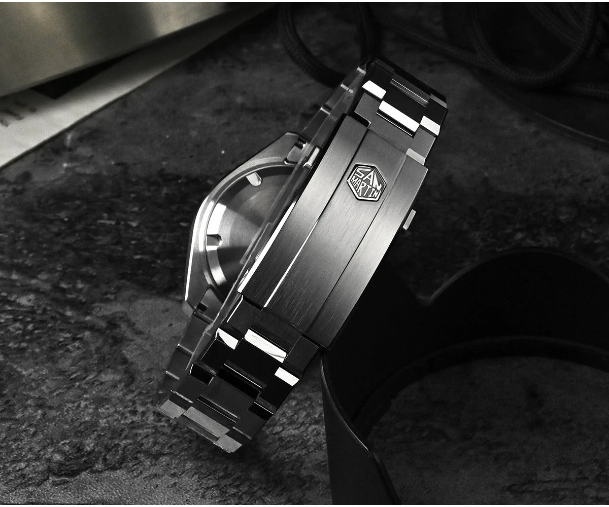 San Martin 41mm Diver Watch ST2130 Automatic Mechanical 600m SN0036