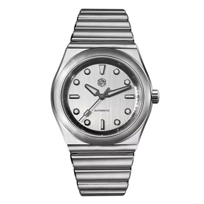 San Martin 40mm SS Brushed Dial Integrated Bracelet Miyota 90S5 SN0149