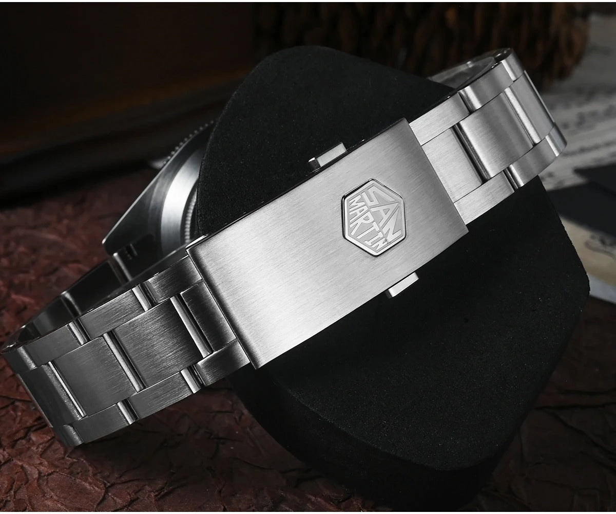 San Martin 40mm Retro Men Diver Watch NH35 Mechanical SN0008