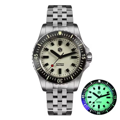 San Martin 1200HV Hardening Coating Full Luminous Watch SN0012