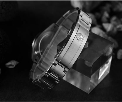 San Martin 38mm Enamel Gradient Wave Texture Dial Miyota 90S5 Diver Wristwatch SN0126-GS