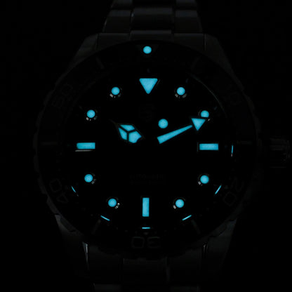 San Martin 40mm Diver 300m Men Watch ST2130 Automatic Mechanical SN0154
