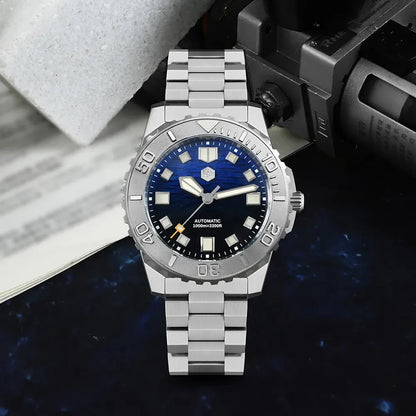 San Martin 1000m Deep Waterproof 43mm Men Diver Watch SN0147