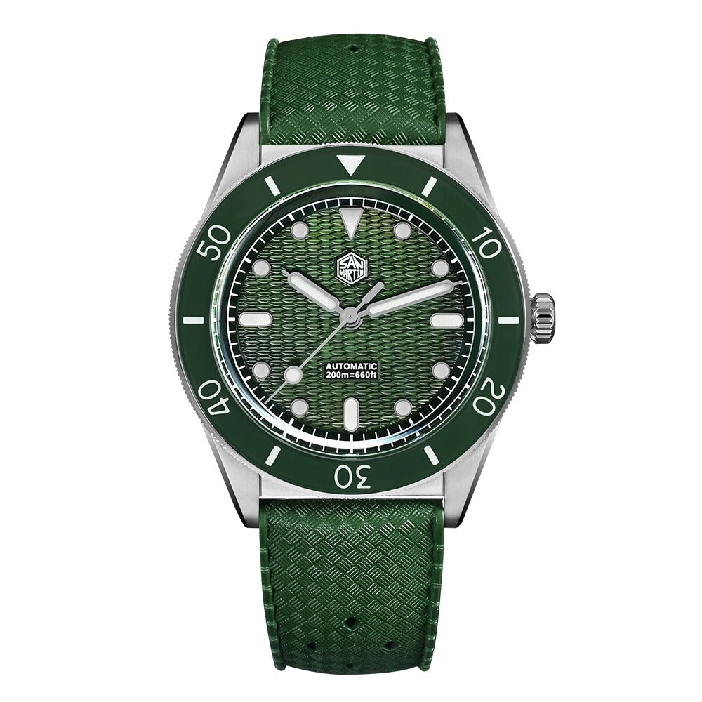 🔥11.11 Sale🔥San Martin 39mm Guilloche MOP Dial Miyota 90S5 Automatic Mechanical Watch SN0151