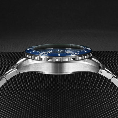 San Martin 40mm Diver 300m Men Watch ST2130 Automatic Mechanical SN0154