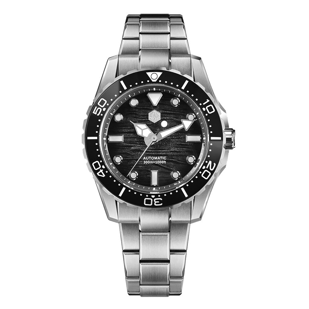 San Martin 40mm Diver 300m Men Watch ST2130 Automatic Mechanical SN0154