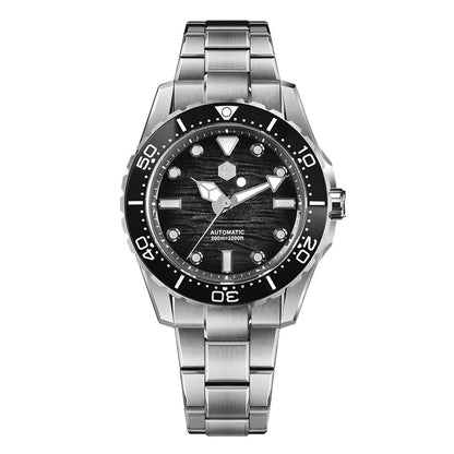 San Martin 40mm Diver 300m Men Watch ST2130 Automatic Mechanical SN0154