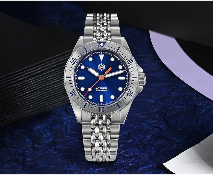 ★US Warehouse★San Martin Original Design 38.8mm Dive Watch Men SN044-GB