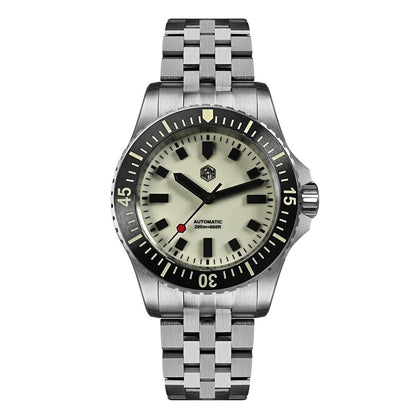 San Martin 1200HV Hardening Coating Full Luminous Watch SN0012