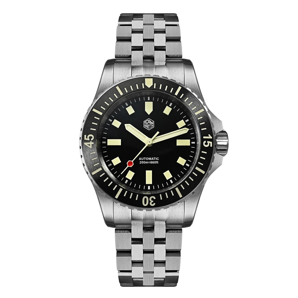 San Martin 1200HV Hardening Coating Full Luminous Watch SN0012