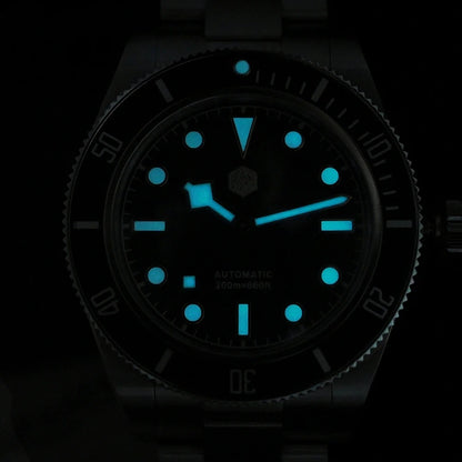 San Martin 40mm Retro Men Diver Watch NH35 Mechanical SN0008