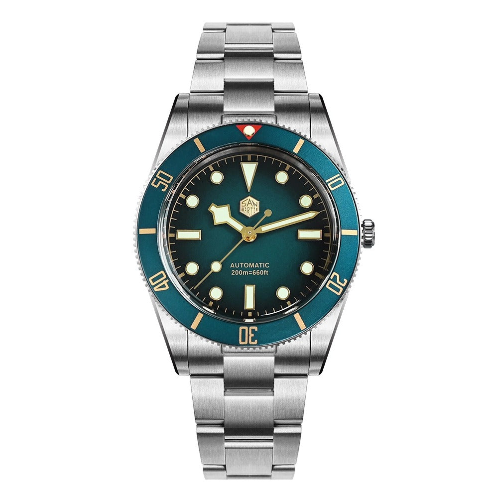 San Martin SN0138G 37mm ST2130 Vintage Diver Watch