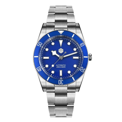 San Martin SN0138G 37mm ST2130 Vintage Diver Watch
