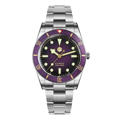 San Martin SN0138G 37mm ST2130 Vintage Diver Watch