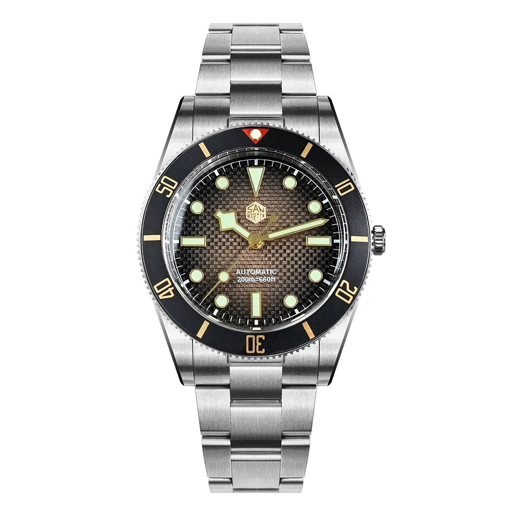 San Martin SN0138G 37mm ST2130 Vintage Diver Watch