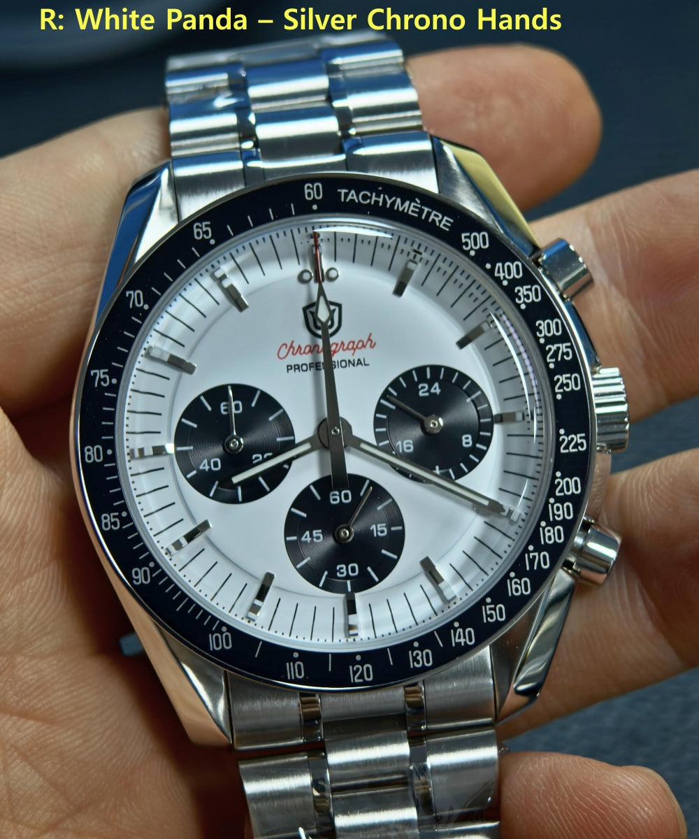 Watchdives 39mm VK63 Chronograph Watch WD1863