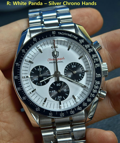 Watchdives 39mm VK63 Chronograph Watch WD1863